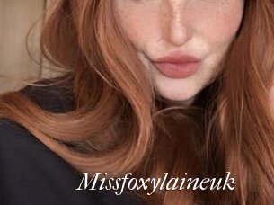missfoxylaineuk Cam Sexy
